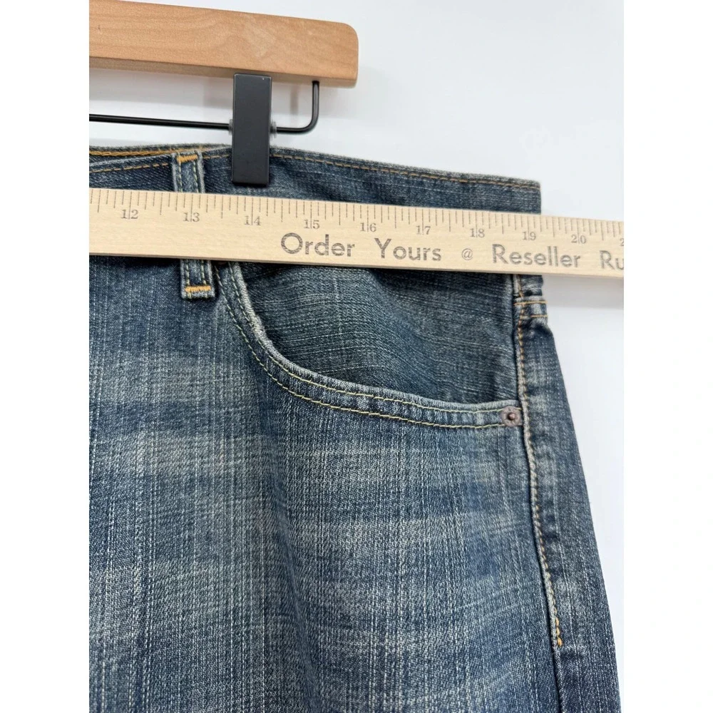 Levis 559 Jeans Mens 38x30 Blue Relaxed Straight Leg 100% Cotton Denim Pants NEW